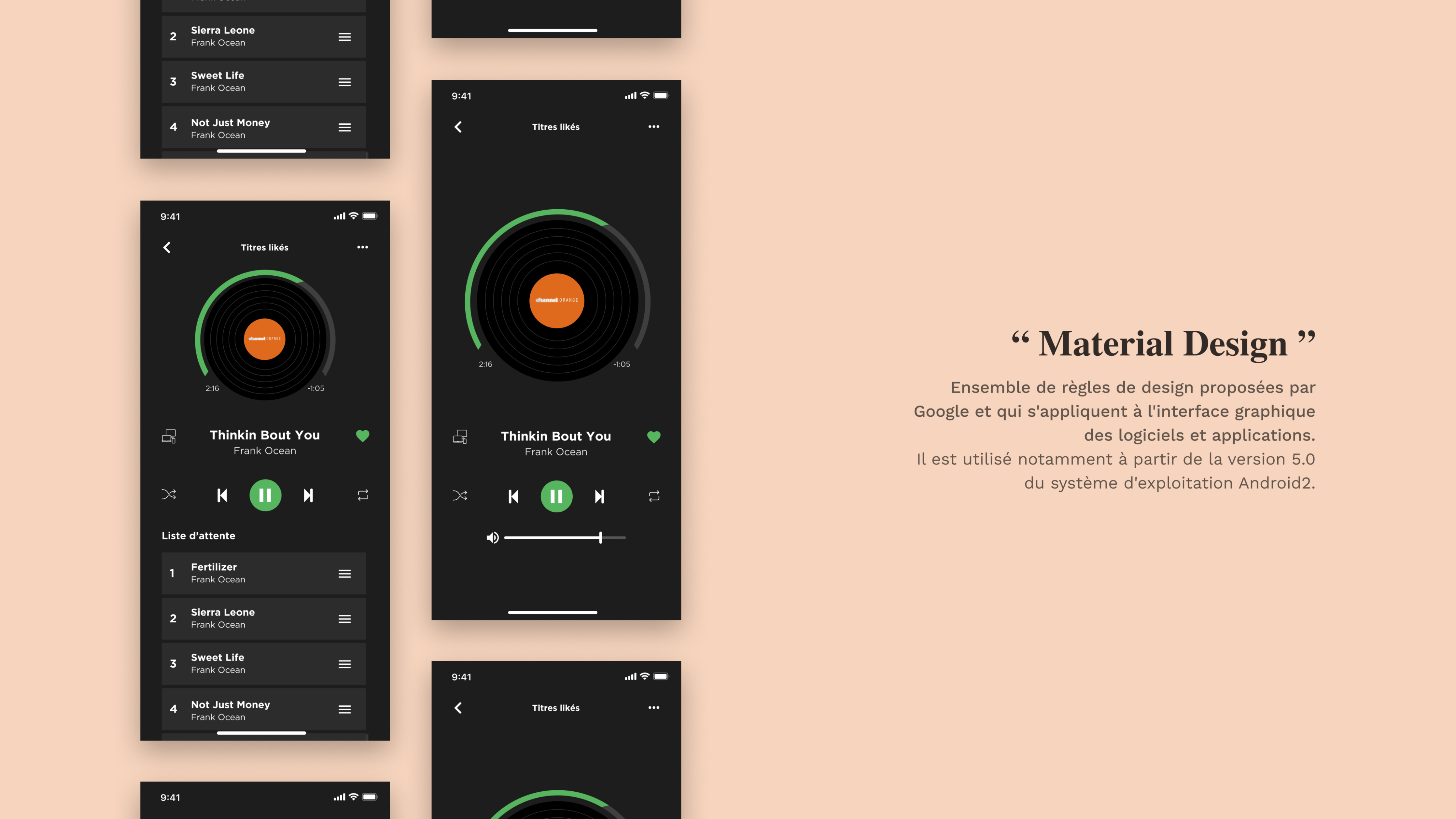 spotify material design